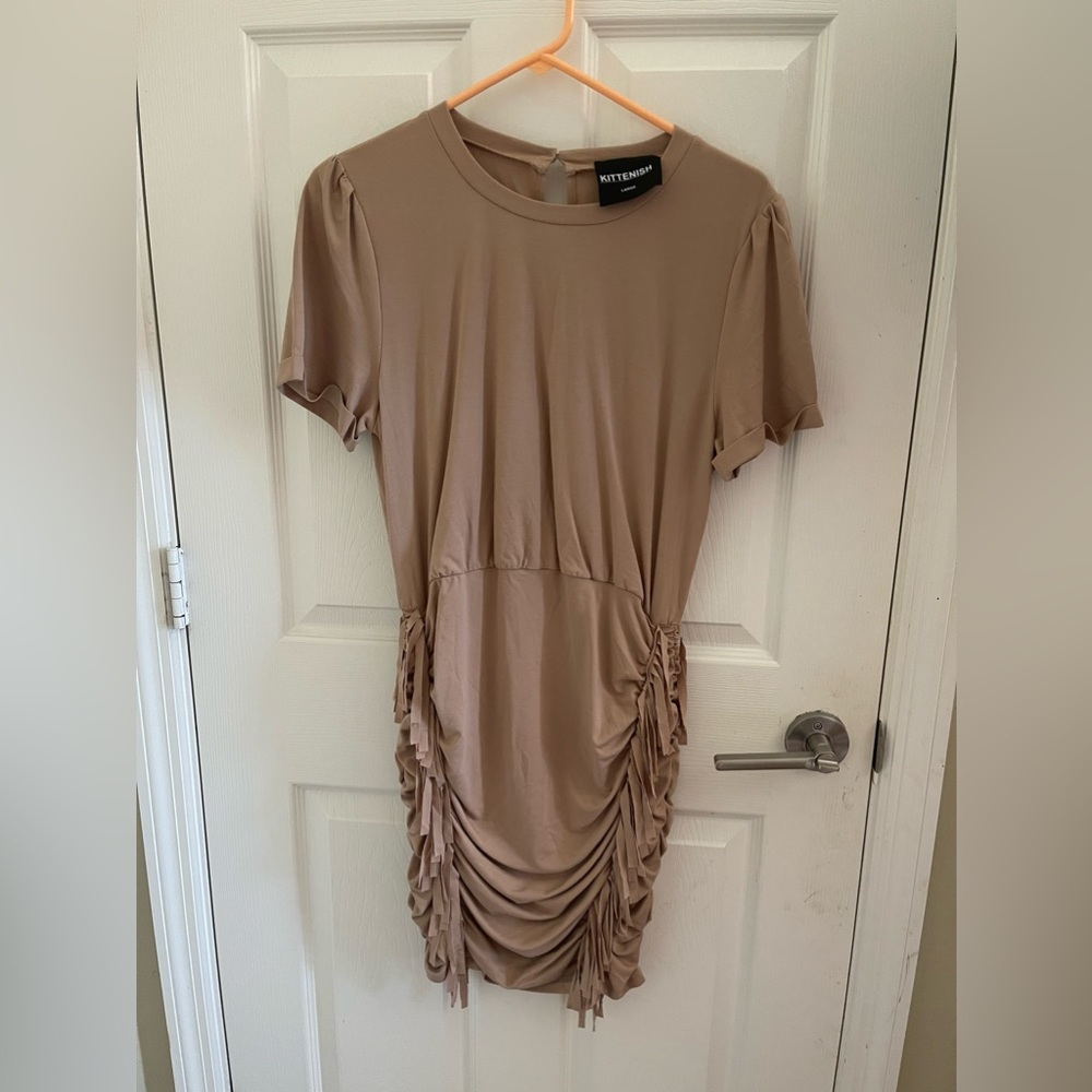 Kittenish fringe dress